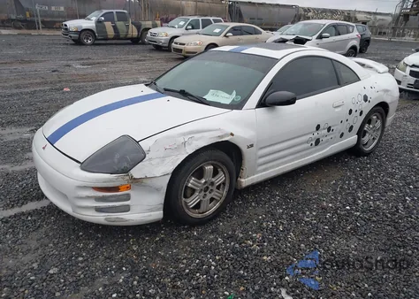 2000 Mitsubishi Eclipse Gt z USA, uszkodzony, nr VIN 4A3AC84L8YE048436